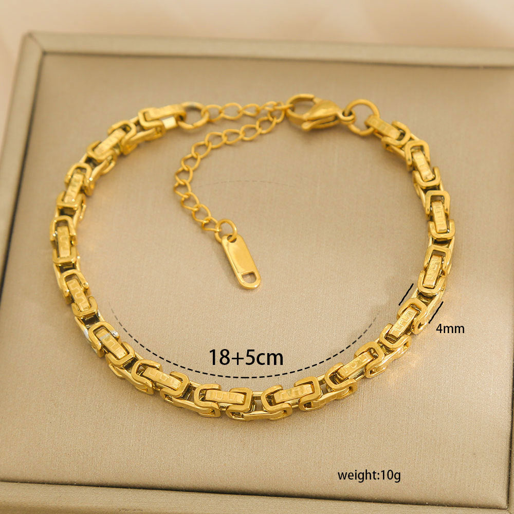 Versatile Simple Titanium Steel Bracelet For Women