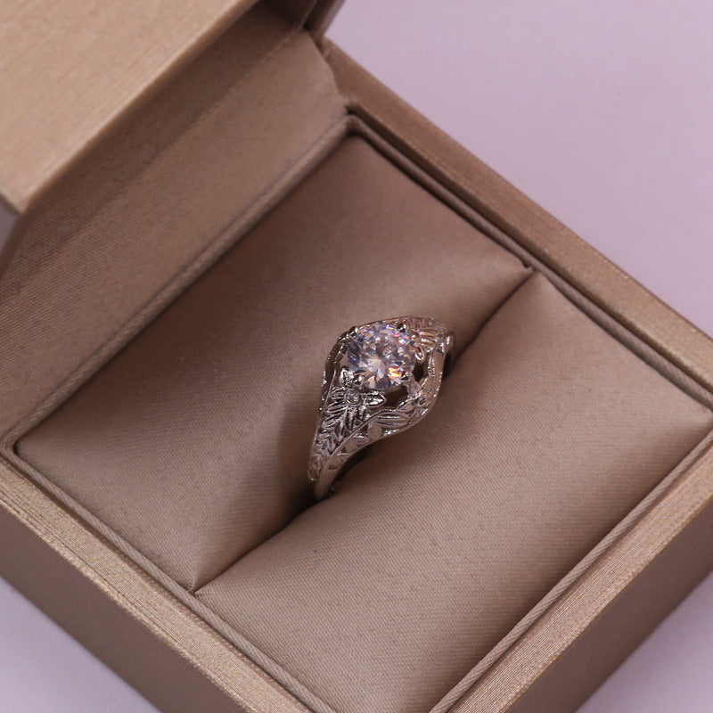 New European And American-style Jewelry Fashionable Simple And Versatile Ring