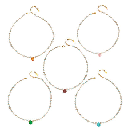 Light-luxury Niche-style Womens Clavicle Chain