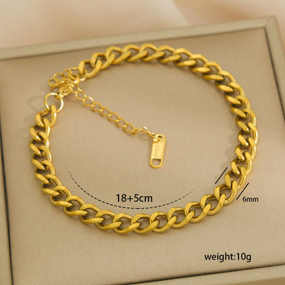 Versatile Simple Titanium Steel Bracelet For Women