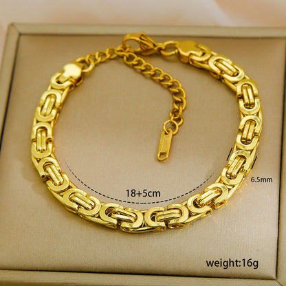 Versatile Simple Titanium Steel Bracelet For Women