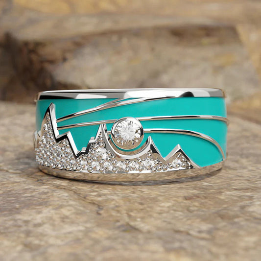 Stylish Casual Oil-drop Ring For Women