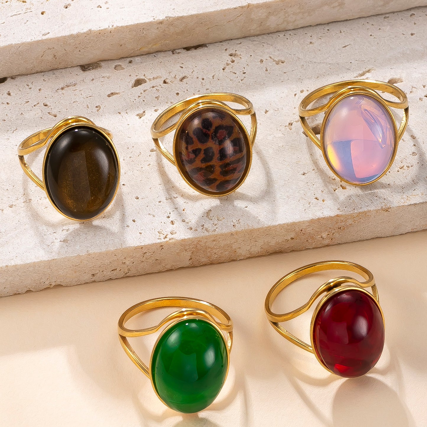 European And American Court-style Index Finger Ring