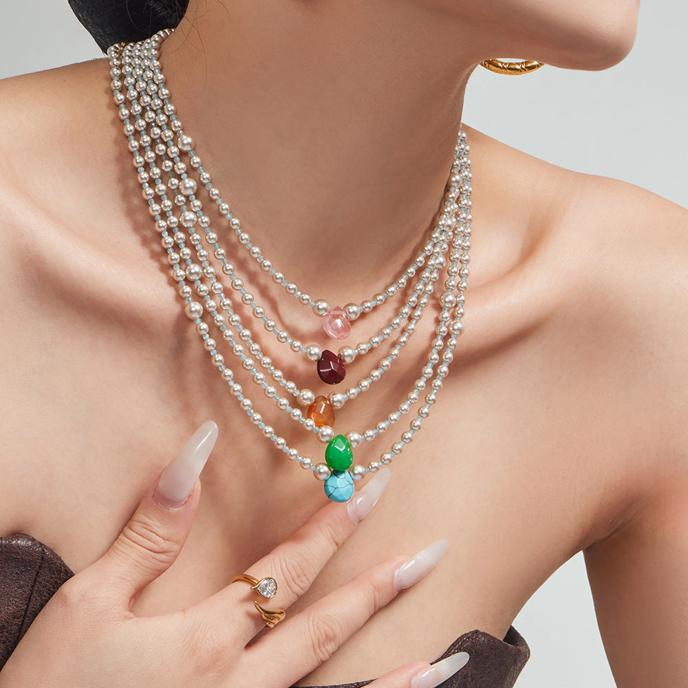 Light-luxury Niche-style Womens Clavicle Chain