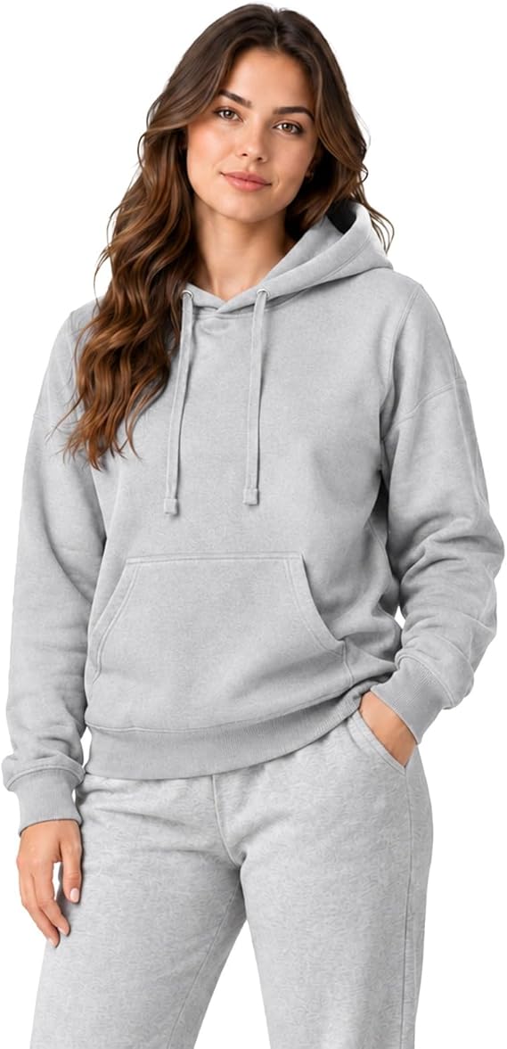 Makii Hoodies for Women UK - Unisex Plain Pullover Hooded