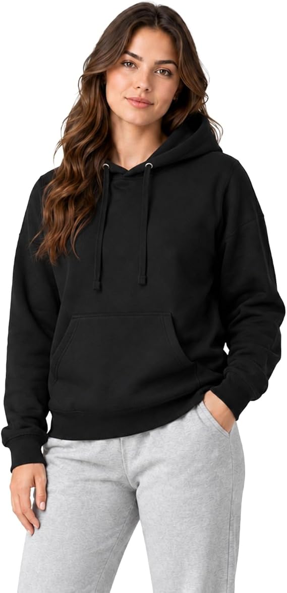 Makii Hoodies for Women UK - Unisex Plain Pullover Hooded