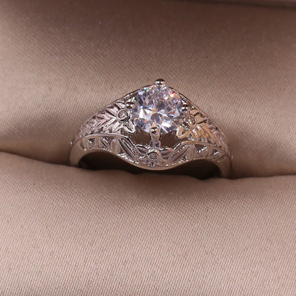 New European And American-style Jewelry Fashionable Simple And Versatile Ring