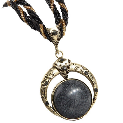 Fine Rice-Grain Elegant Ladies Necklace