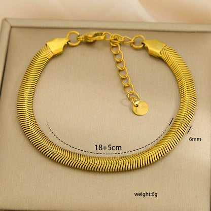 Versatile Simple Titanium Steel Bracelet For Women