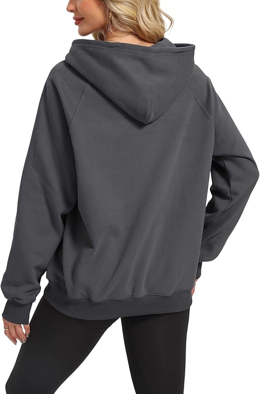 Oyamiki Hoodies for Women Uk Long Sleeve Hooded Sweatshirts