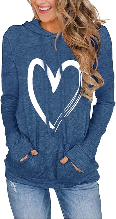 Women's Casual Hooded Sweatshirt