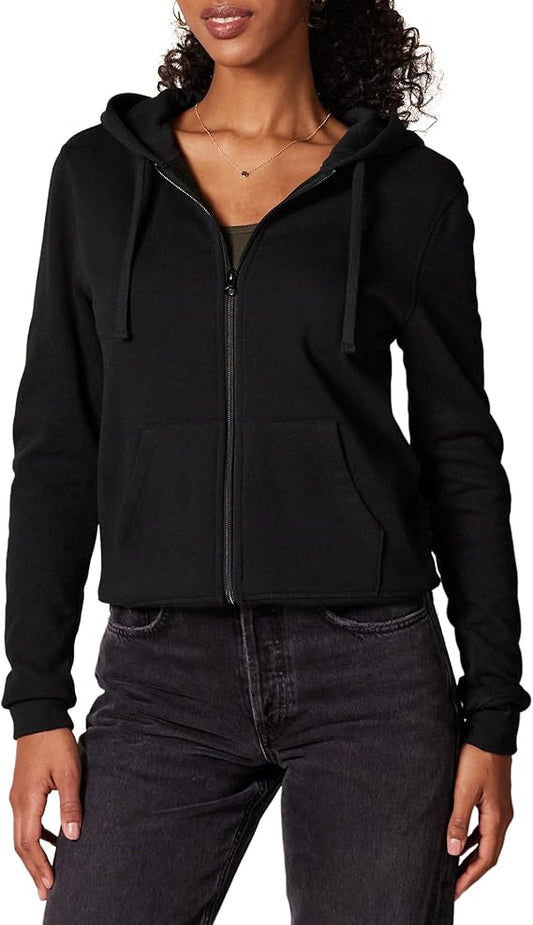 Amazon Essentials Women's Fleece Full-Zip Hoodie (Available in Plus Size)