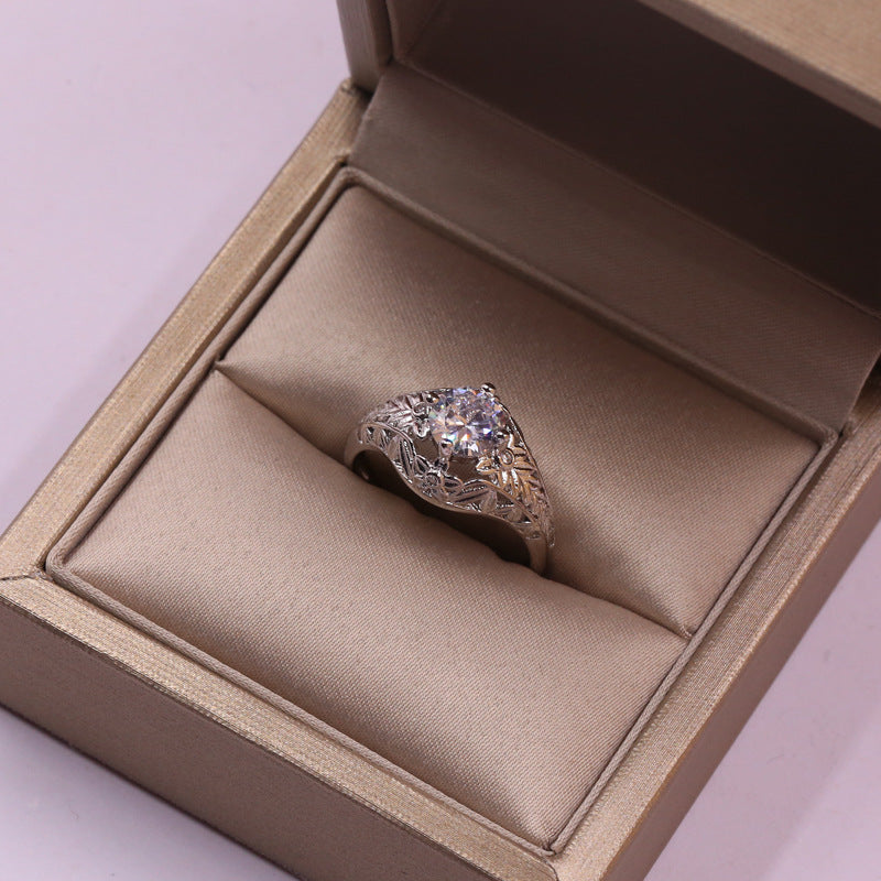 New European And American-style Jewelry Fashionable Simple And Versatile Ring