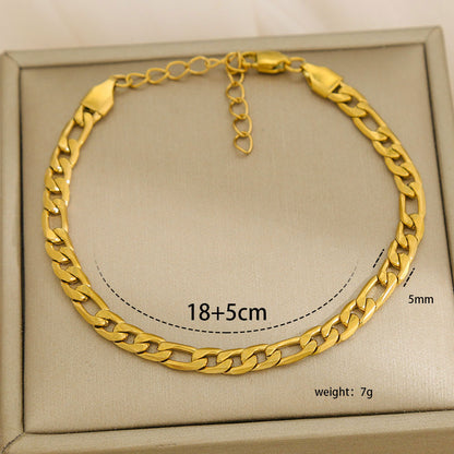 Versatile Simple Titanium Steel Bracelet For Women
