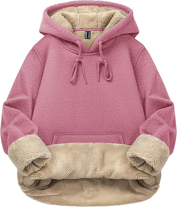 TACVASEN Women's Hoodie Long Sleeve Pullover Sweatshirt