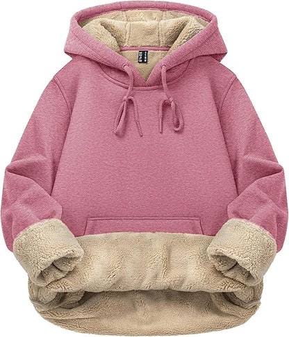 TACVASEN Women's Hoodie Long Sleeve Pullover Sweatshirt
