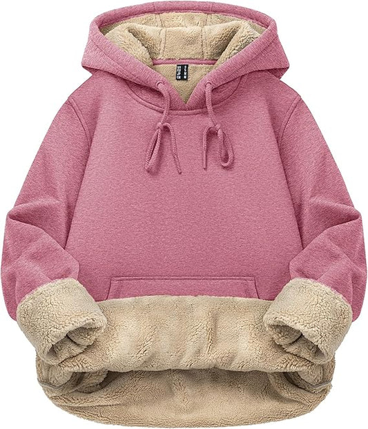 TACVASEN Women's Hoodie Long Sleeve Pullover Sweatshirt