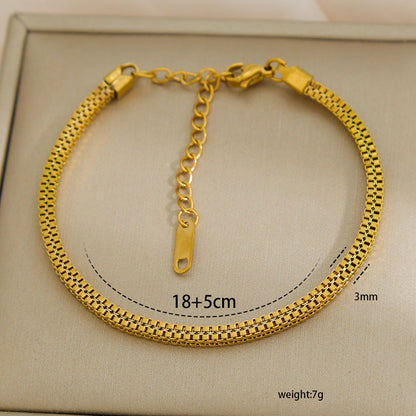 Versatile Simple Titanium Steel Bracelet For Women