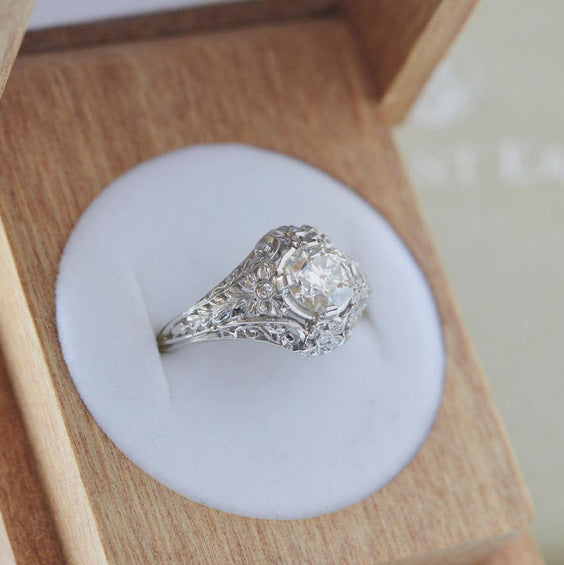 New European And American-style Jewelry Fashionable Simple And Versatile Ring